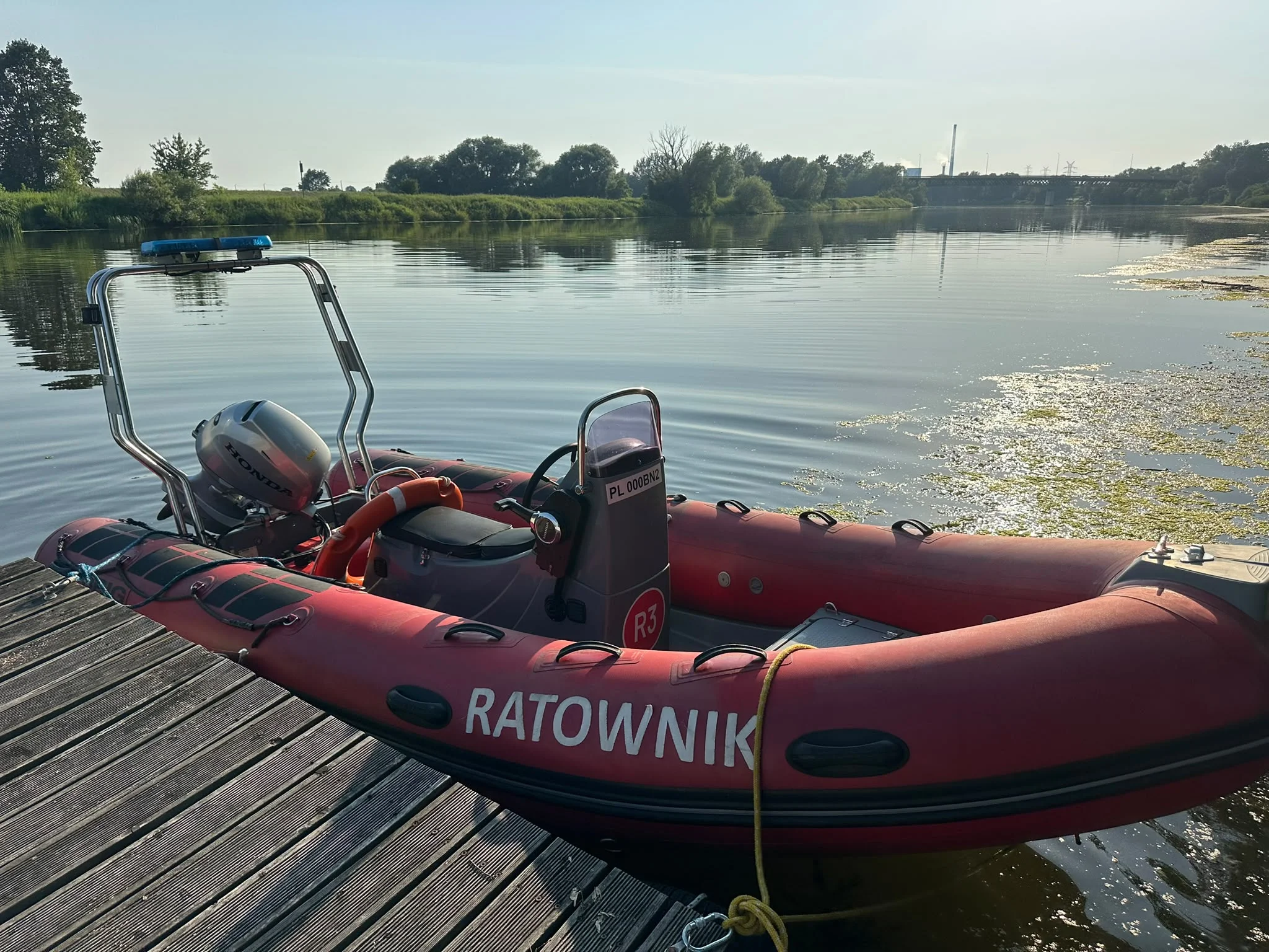 Kraków łódź motorowa typu RIB kurs motorowodny